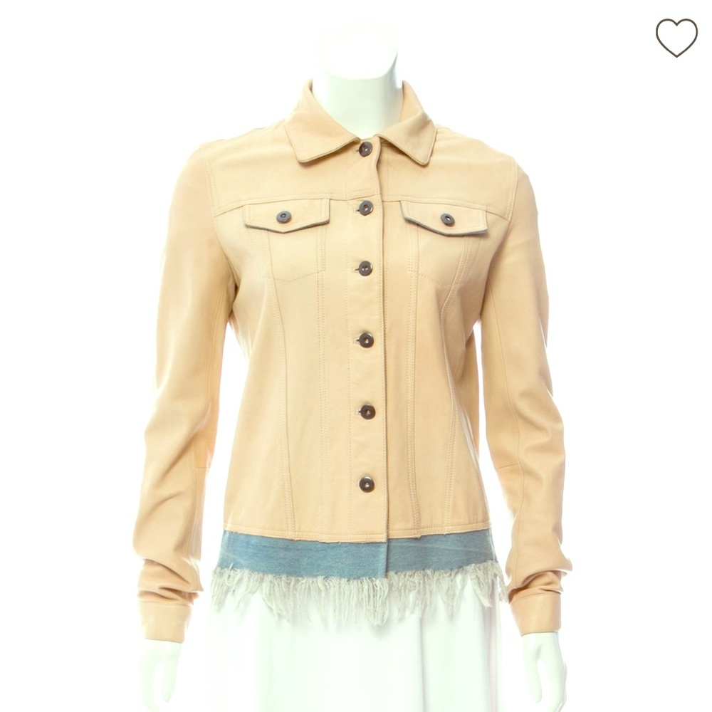 JUNE leather jacket Az small